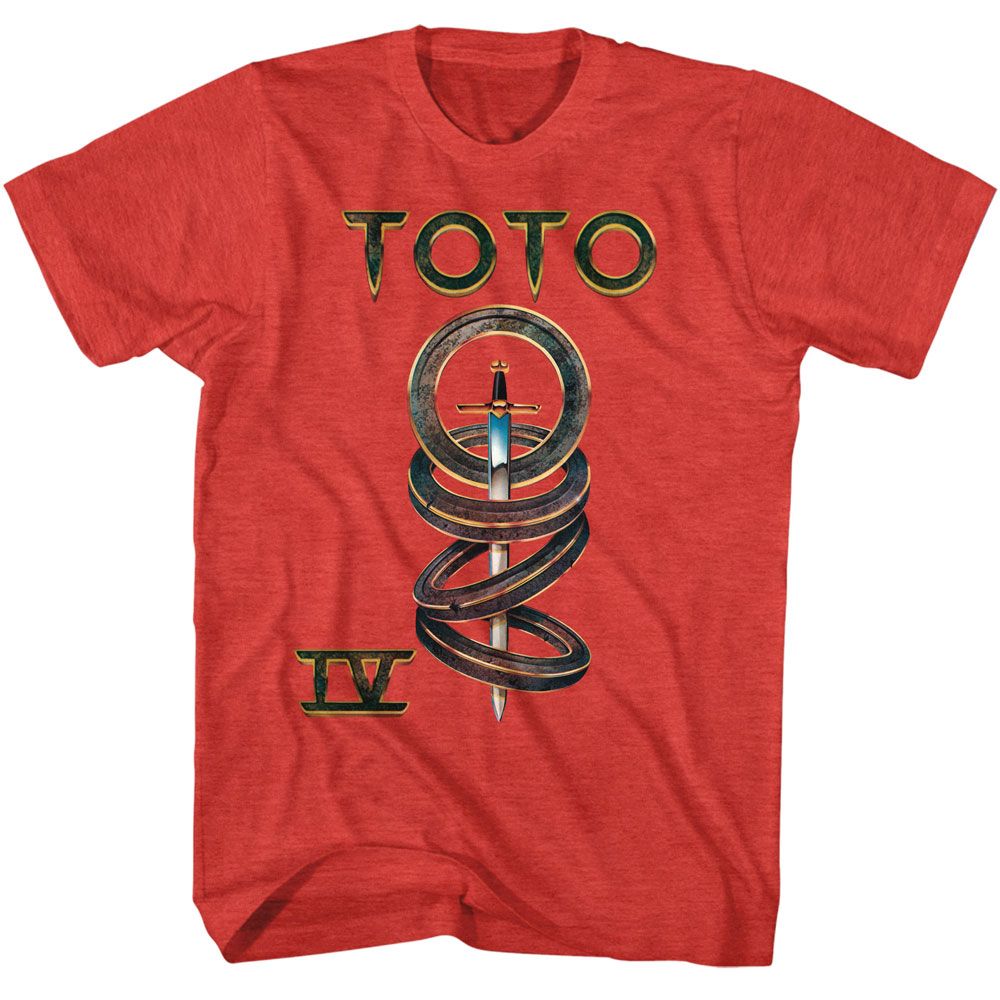 Shirt Toto IV Album Cover Official Slim Fit T-Shirt