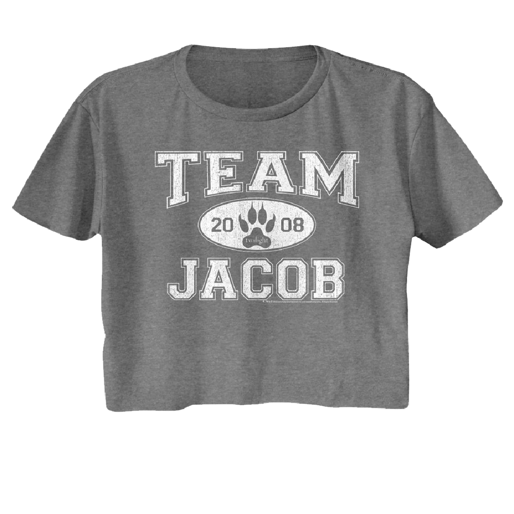 Twilight - Team Jacob Women's Crop Top T-Shirt