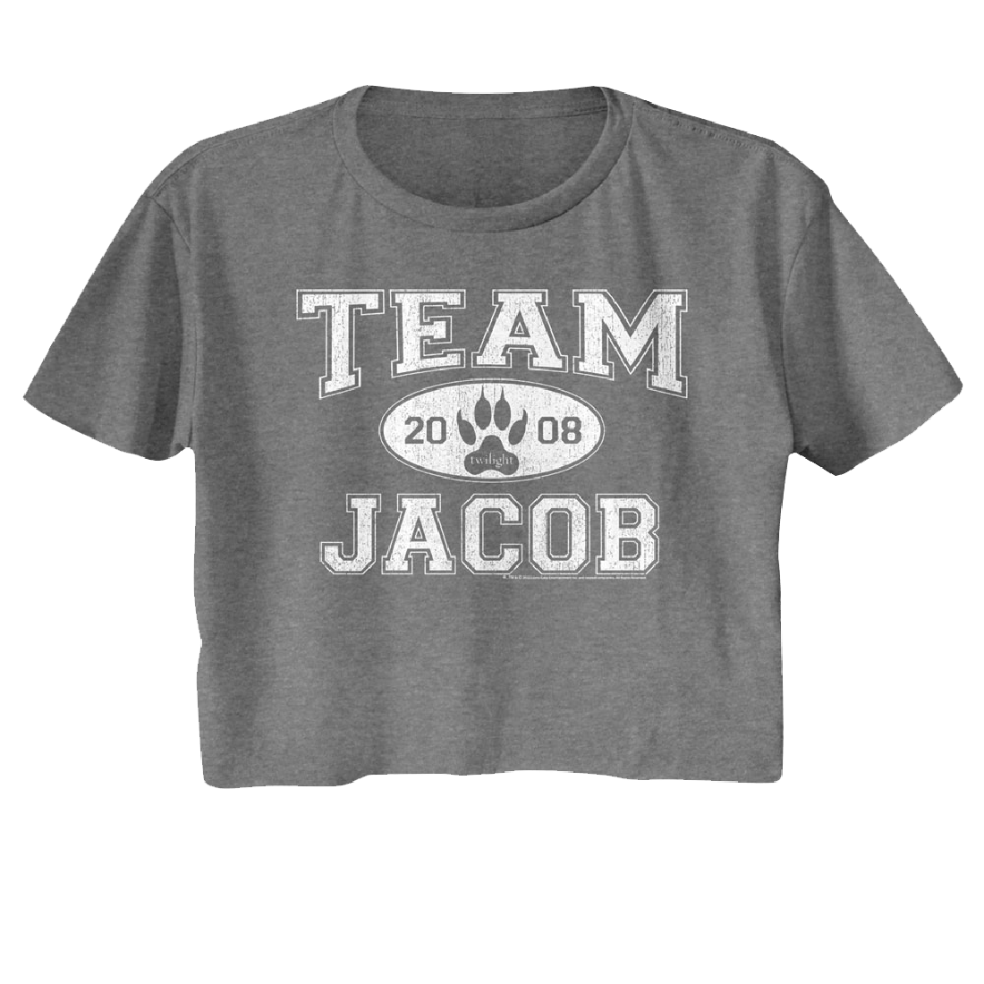 Twilight - Team Jacob Women's Crop Top T-Shirt