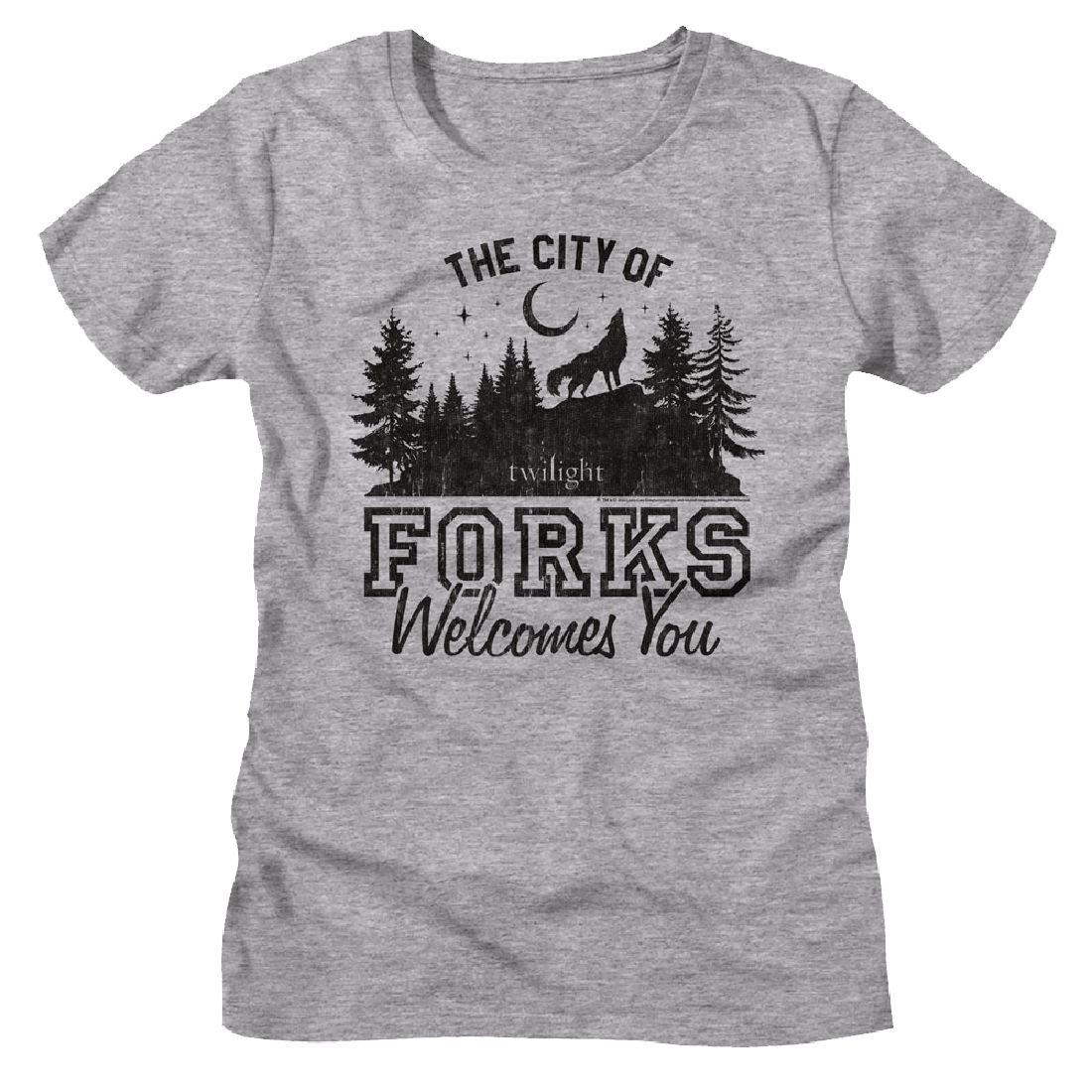 Twilight - The City of Forks Juniors T-Shirt