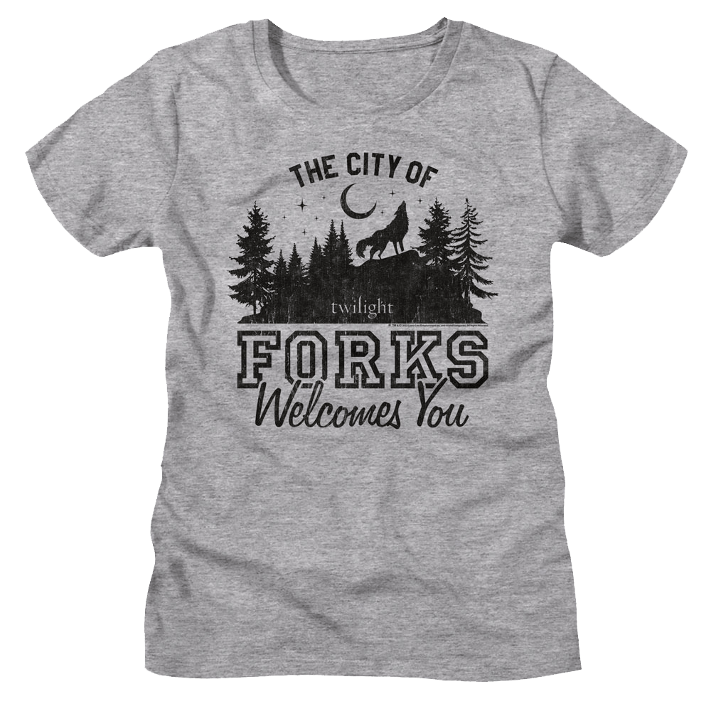 Twilight - The City of Forks Juniors T-Shirt