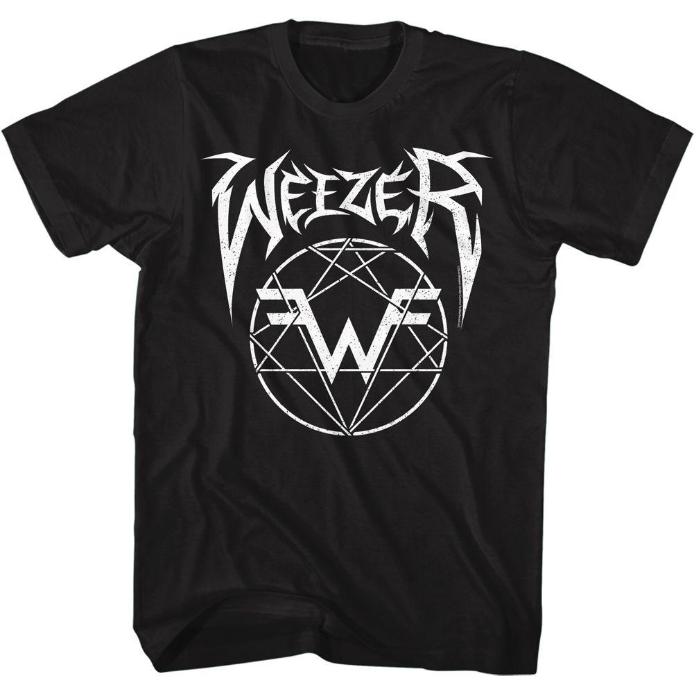 Weezer - Metal Logo Slim Fit T-Shirt