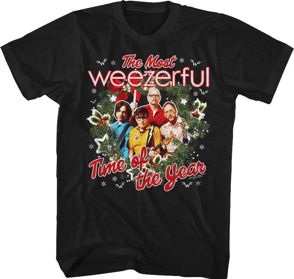 Weezer - The Most Weezerful Time of the Year Christmas T-Shirt