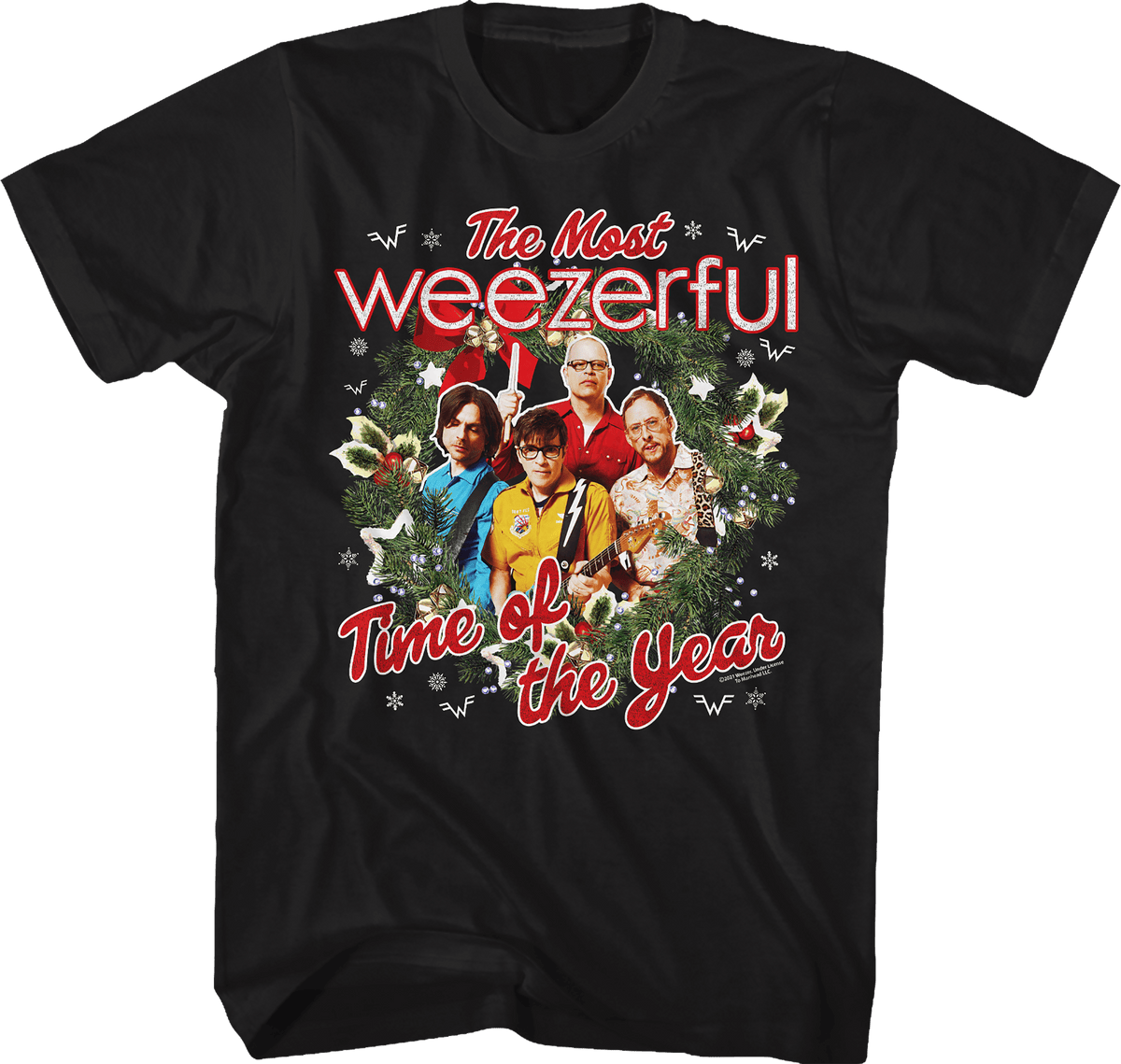 Shirt Weezer - The Most Weezerful Time of the Year Christmas T-Shirt