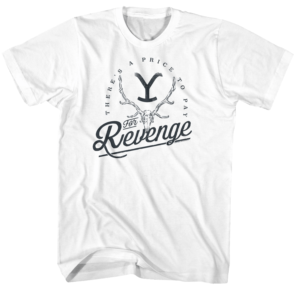 Yellowstone - Price For Revenge Cow Skull T-Shirt