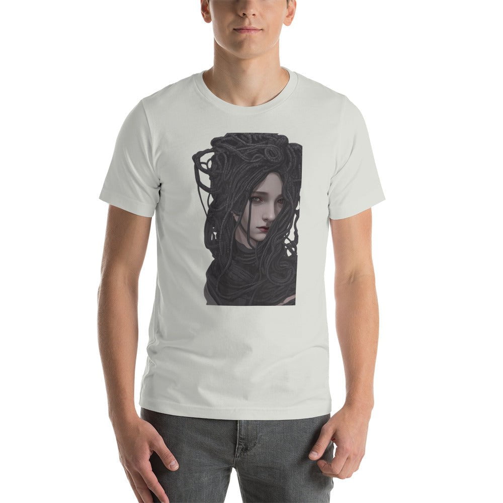 Silver / S Young Medusa Soft Fit T-Shirt