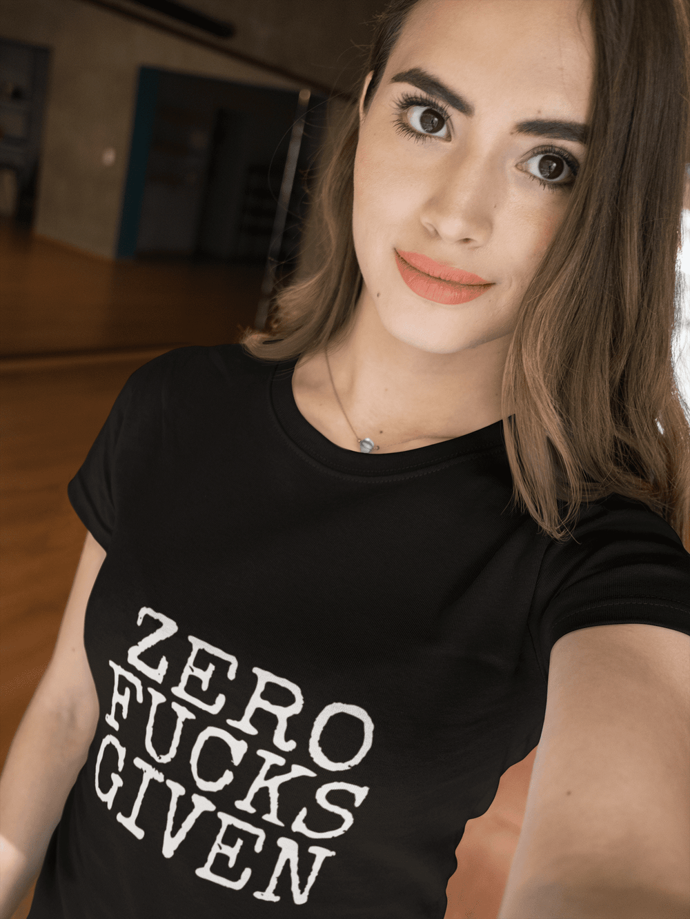 Zero F*cks Given Juniors T-Shirt