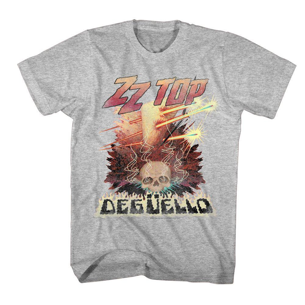 Shirt ZZ TOP Deguello Grey Heather Slim Fit T-Shirt