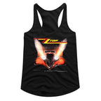 ZZ TOP Eliminator Cover Women's Racerback Tank Top