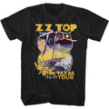 ZZ TOP World Wide Texas 76 Tour Slim Fit T-Shirt